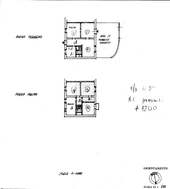 IA04130 PLANIMETRIA X PORTALI.png - Terratetto - Terracielo Via San Marco, S.Marco 555, Lucca - planimetria 1