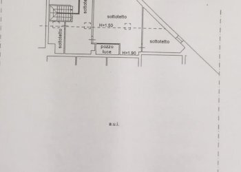 planimetria soppalco immagine.PNG - Centro commerciale Via Ugo Braschi 12, Santarcangelo di Romagna - foto 2