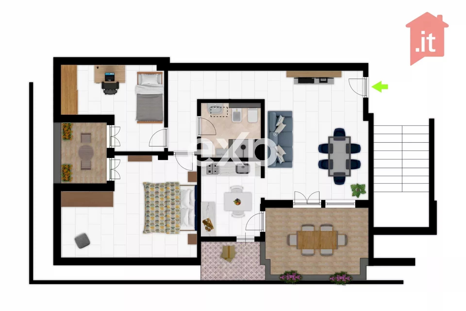 Three-room apartment Via Grecale, Vasto - photo 2
