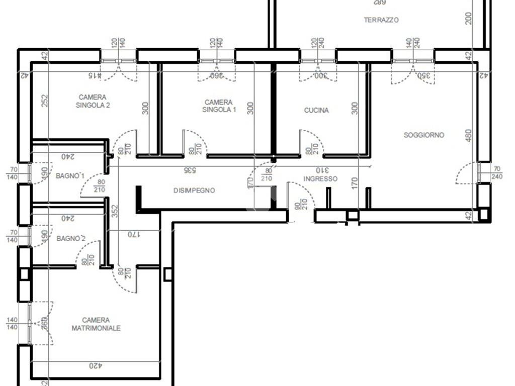 Four-room apartment Via M. Buonarroti, Binasco - photo 3