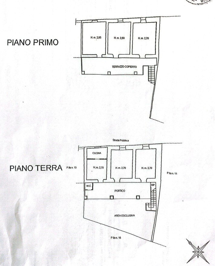 Independent house Via Sant'Anna, Snc, Valgrana - floor plans 1