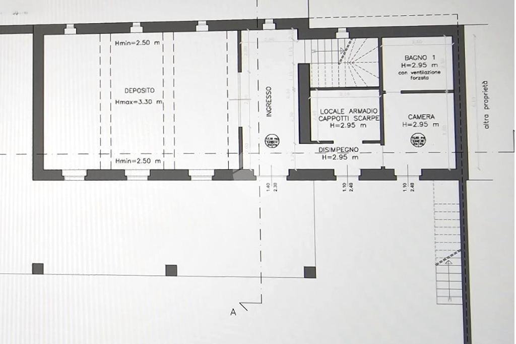 Casa indipendente Via IV Novembre, Caluso - planimetria 1