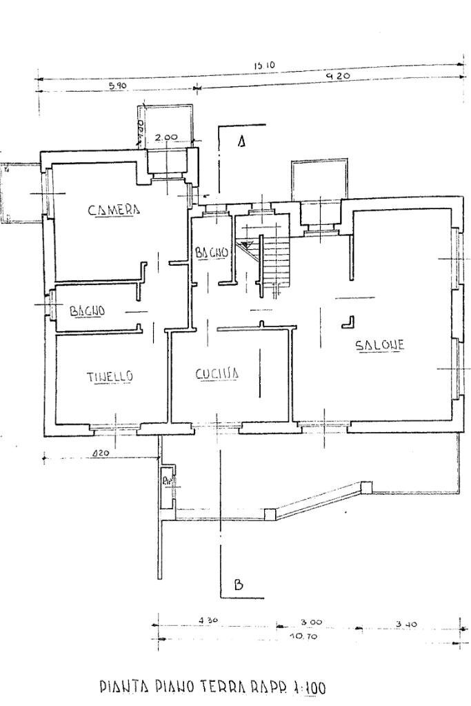 Villa Via Primo Maggio, Rivoli - planimetria 1