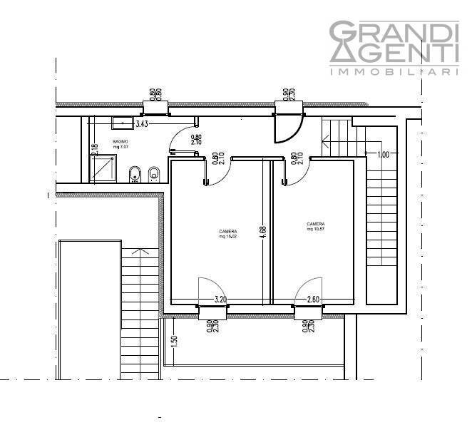 Foto 17 - Trilocale Via San Giovanni Lupatoto, Verona - planimetria 1