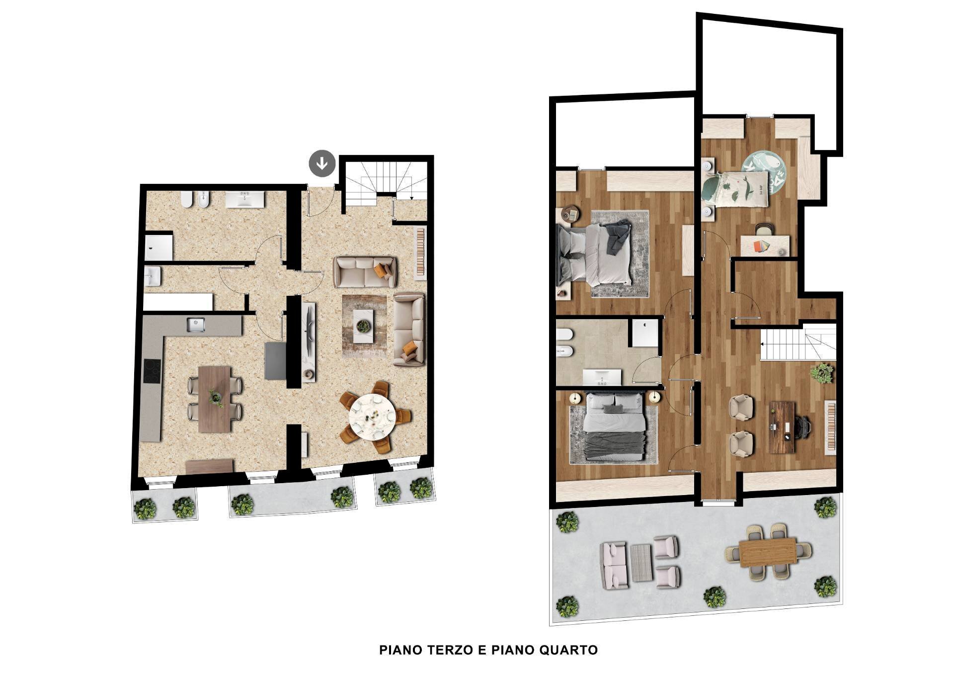 Foto 40 - Apartment Lungadige Porta Vittoria, Verona - floor plans 1