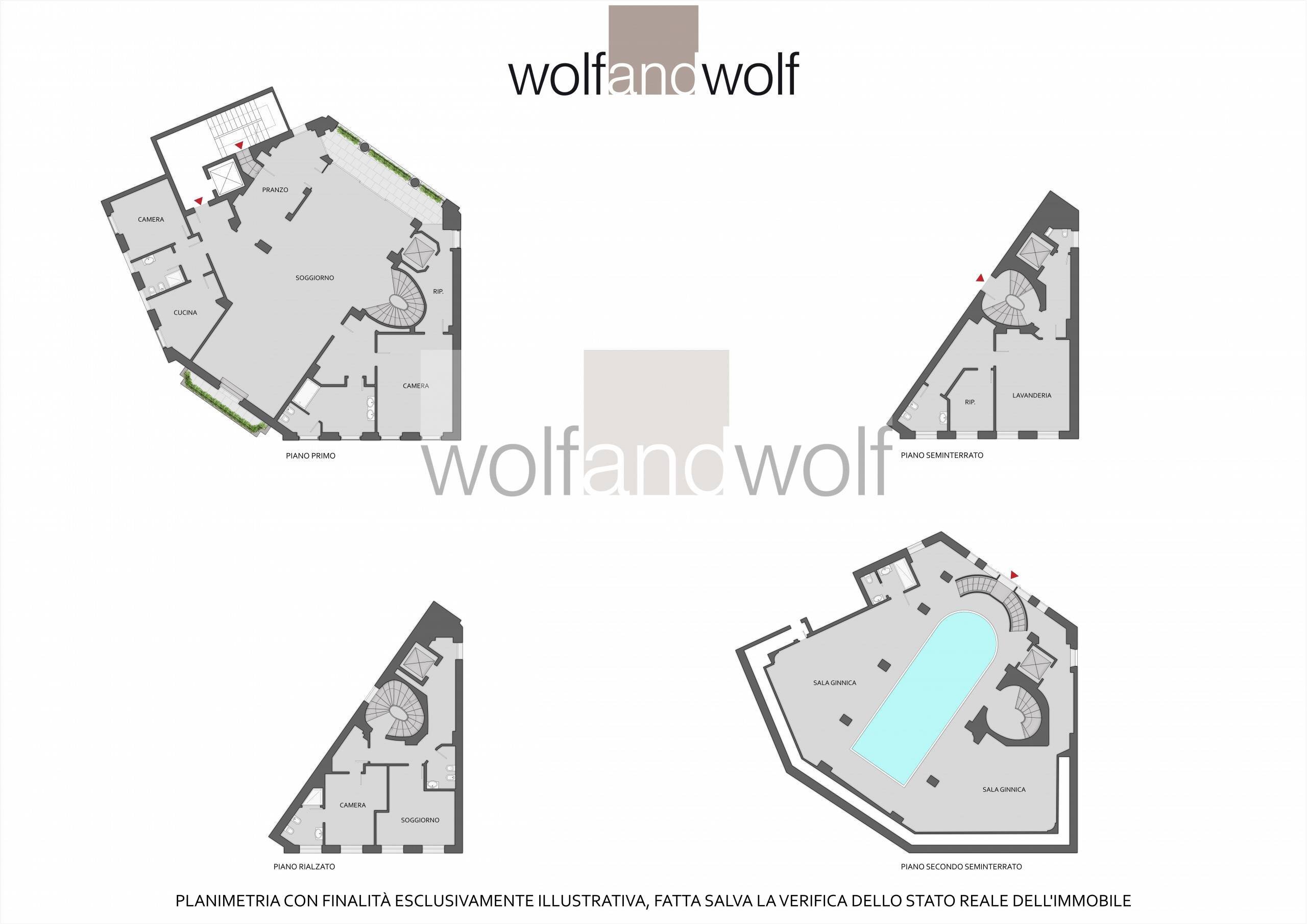 Foto 27 - Appartamento Piazza Borromeo, Milano - planimetria 1