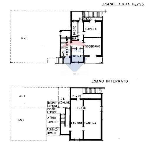 Pianta 2D - Semi-detached house VIA PROVINCIALE
 
29, Mesenzana - floor plans 1