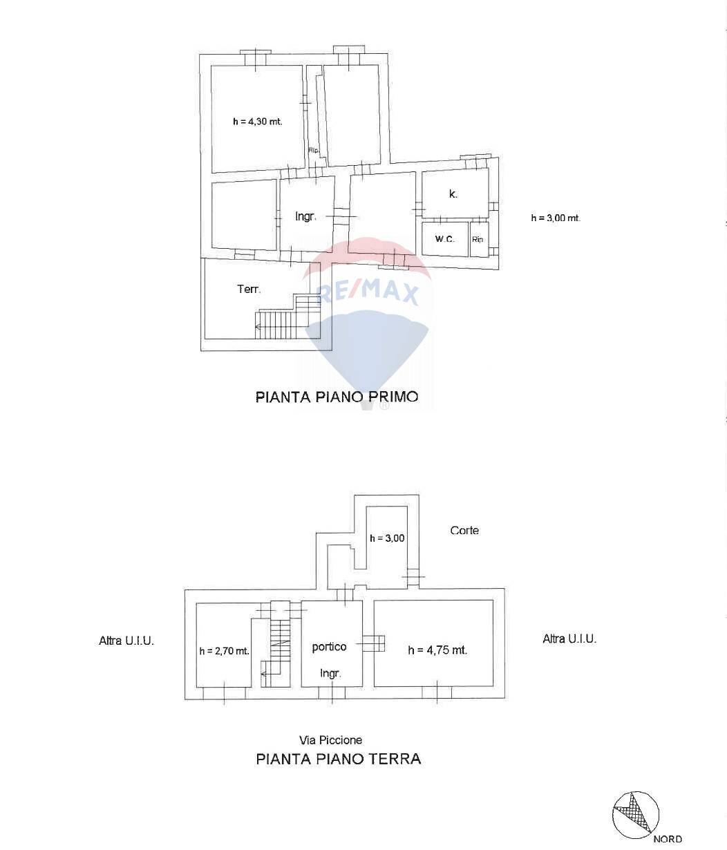 Pianta 2D - Casa indipendente Via Piccione
 
33, Biancavilla - planimetria 1