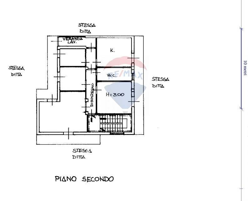 Pianta 2D - Quadrilocale Via Caduti del lavoro
 
7, Mascalucia - planimetria 1