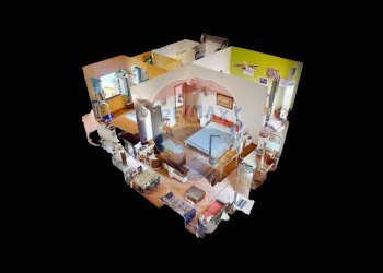 Pianta 3D - Villa a Schiera Via Fratelli Rosselli, Viareggio - foto 33