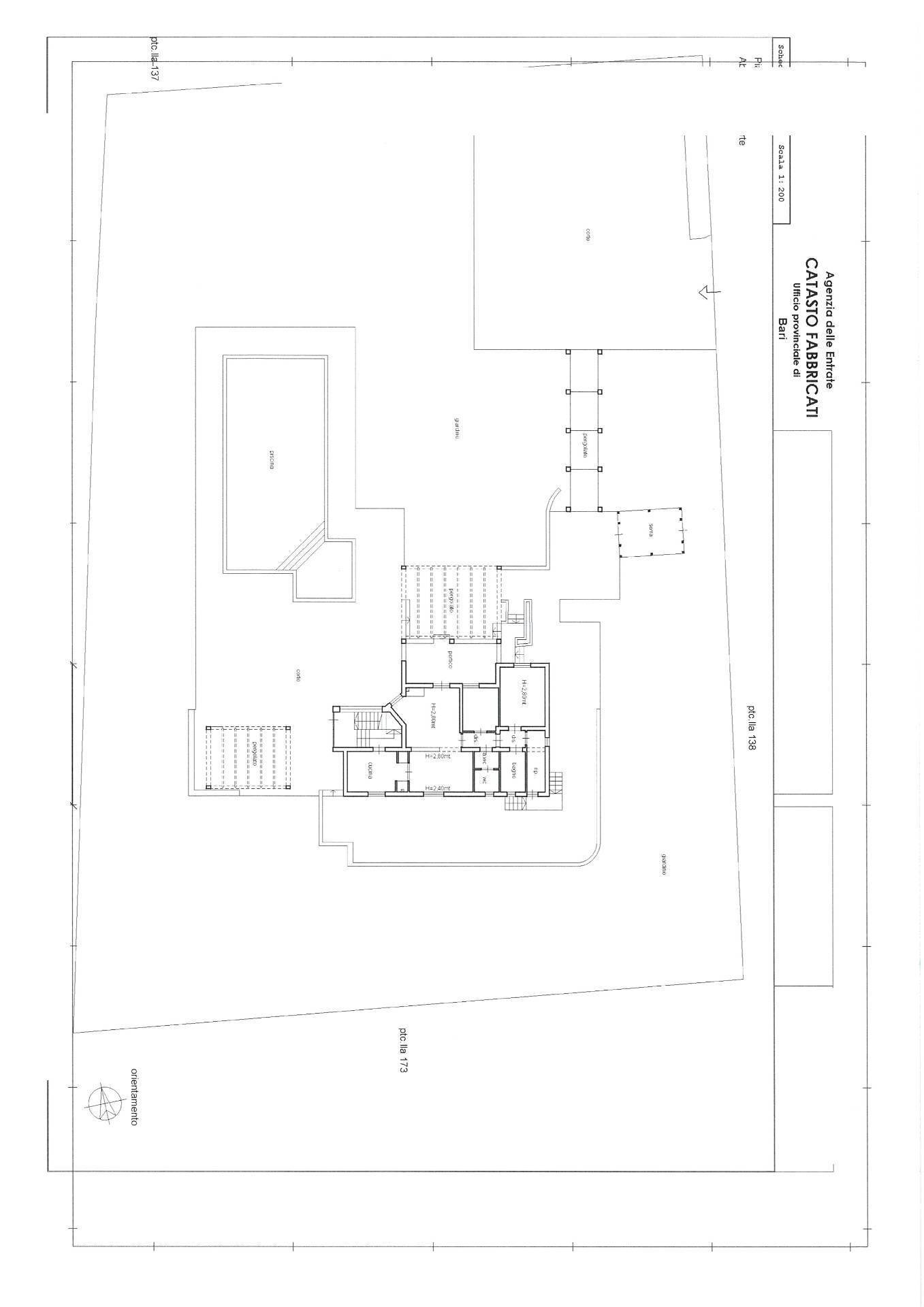 Foto 27 - Villa Strada comunale Parco Balistris, Polignano a Mare - planimetria 1