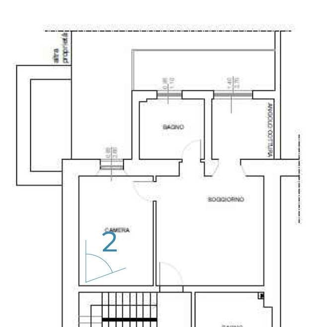 Foto 15 - Three-room apartment Via Crispi, San Benedetto del Tronto - floor plans 1