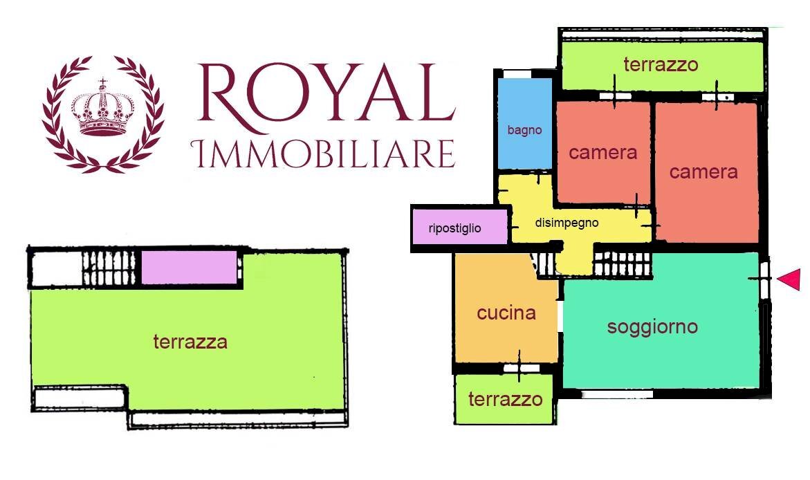 Foto 30 - Villa a Schiera Via Dei Salici, Livorno - planimetria 1