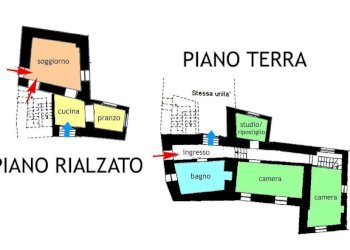 Planimetria - Appartamento piazza Guglielmo Marconi, Ceriana - foto 23