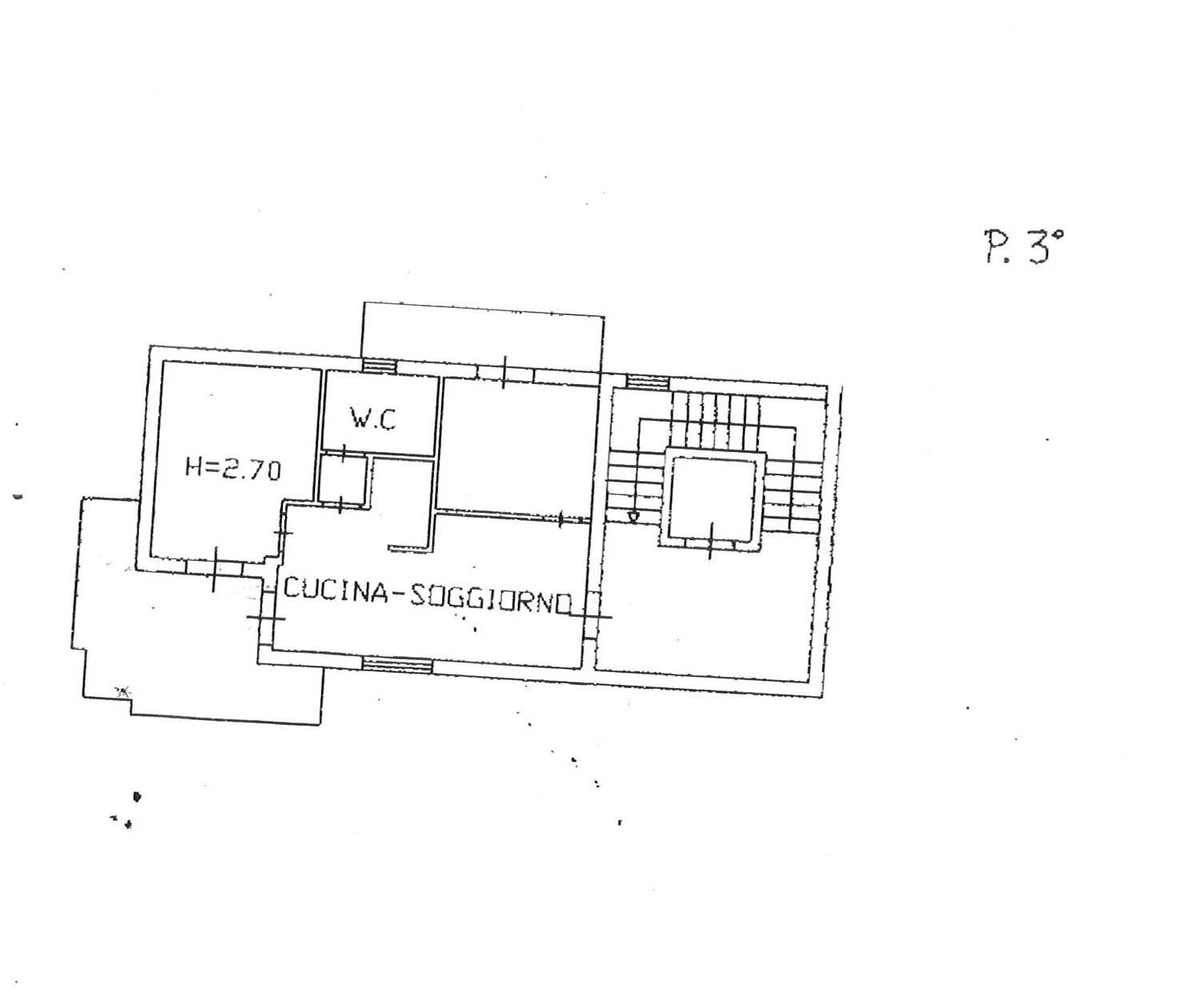 Foto 33 - Trilocale Via Cassaro
 
44, Siracusa - planimetria 1