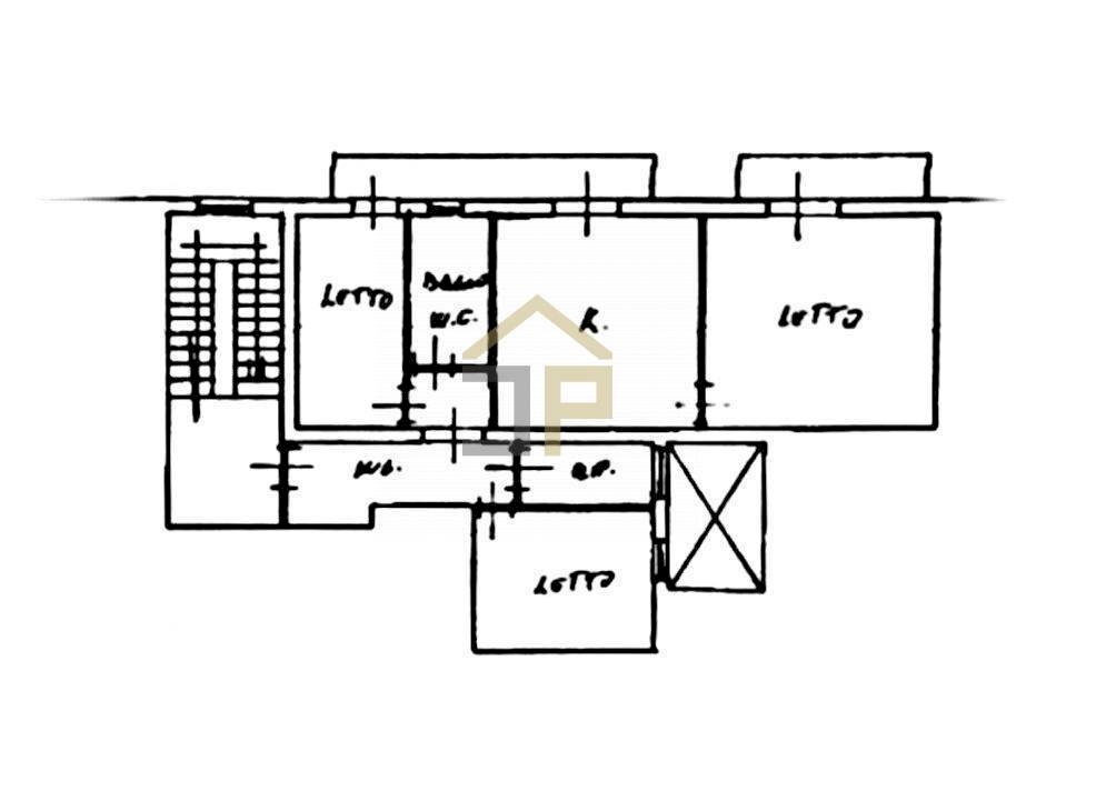Terzo piao - Quadrilocale Via Portella Della Ginestra
 
20, 20, Balestrate - planimetria 1