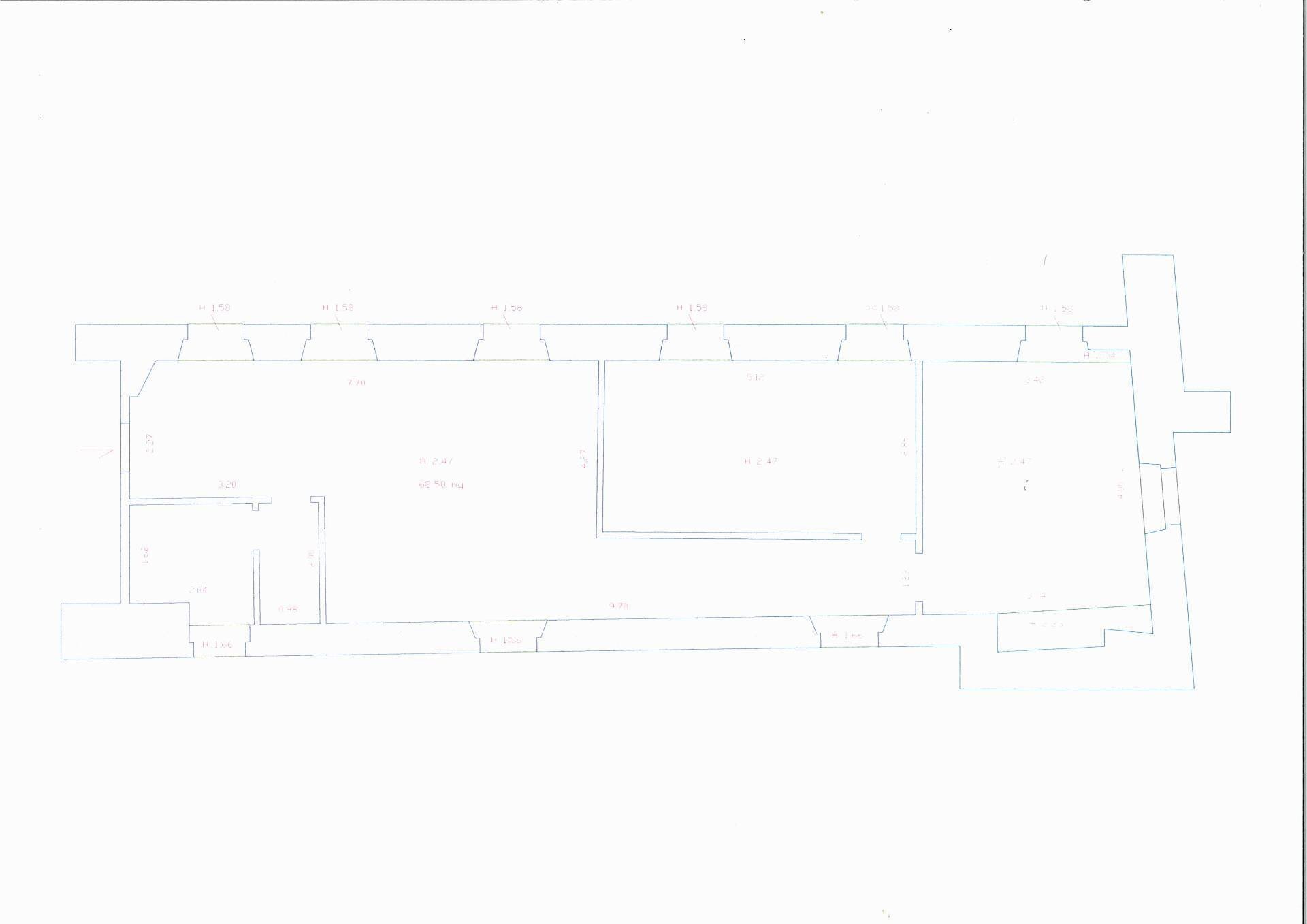 Foto 17 - Ufficio Via Umberto I
 
7, Foligno - planimetria 1