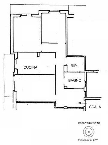 Quadrilocale via San Martino, 2A, Genova (zona Borgoratti) - planimetria 1