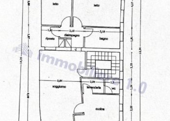 Planimetria - Appartamento via Tenente Vito Manno, 35, Alcamo - foto 24
