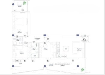Quadrivano terzo piano.jpg - Four-room apartment Via Biasi, Cagliari - photo 9