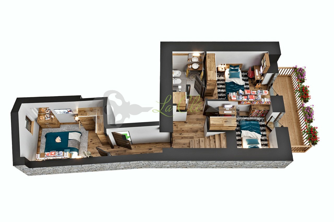 Villair - Duplex_P3_1.jpg - Rustico Morgex - foto 3