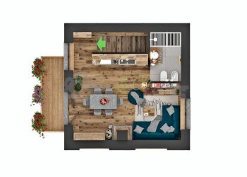 Villair - Duplex_P4_Pianta.jpg - Rustico Morgex - foto 12