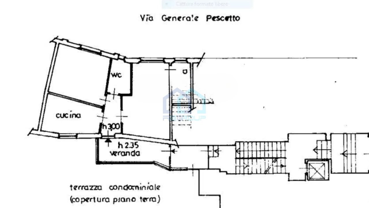 planimetria - Trilocale via gino balocco 1, Savona - planimetria 1