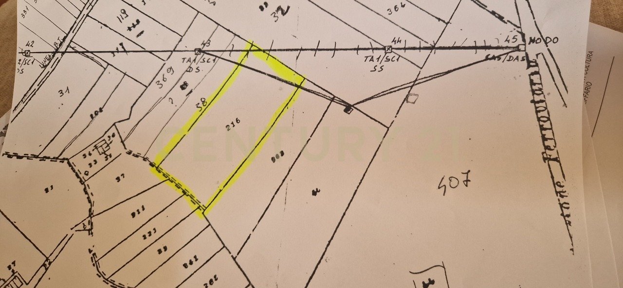 mappa.jpg - Terreno agricolo Via Margarone 5, Motta Sant'Anastasia - planimetria 1