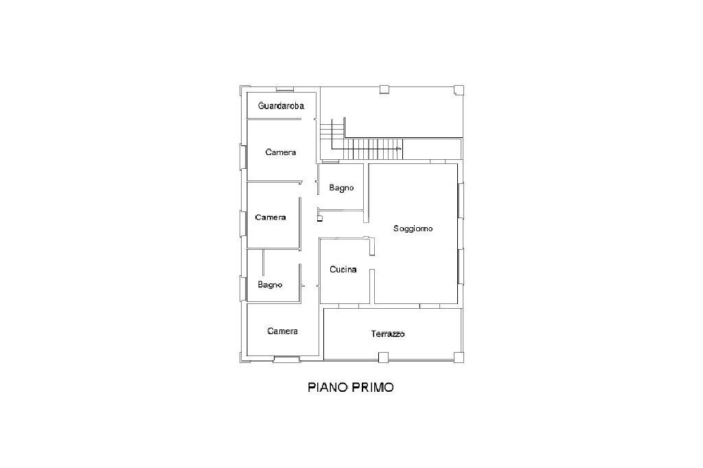Porzione di casa Via Prati, Zola Predosa - planimetria 1