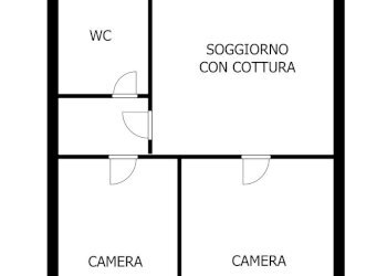 Planimetria - Trilocale Via Vittorio Veneto, Chiavari - foto 27