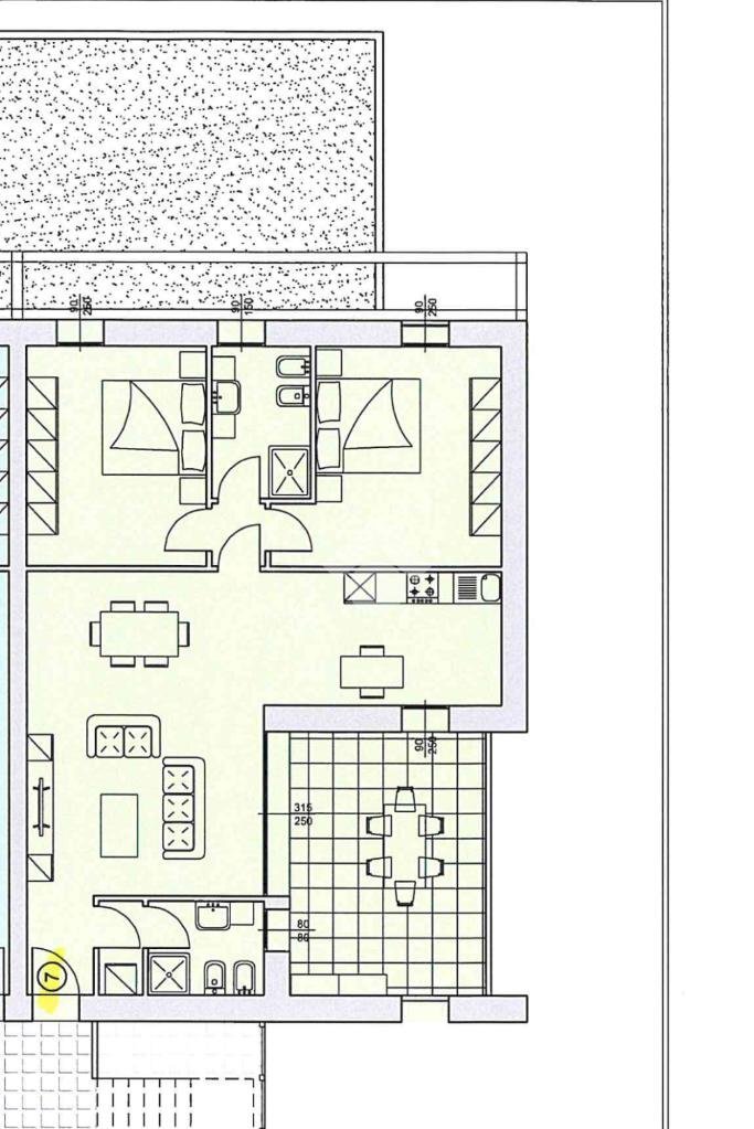 Trilocale Viale Silvano Mario Zini, Reggio nell'Emilia - planimetria 1