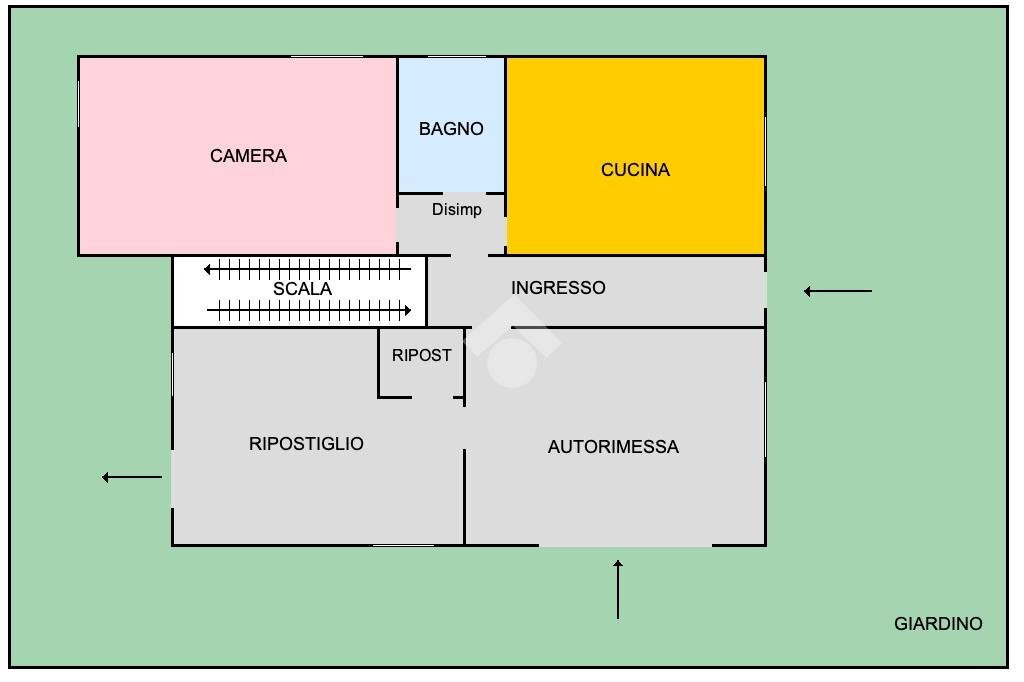 Villa Via Ludwig Van Beethoven, Reggio nell'Emilia - floor plans 1