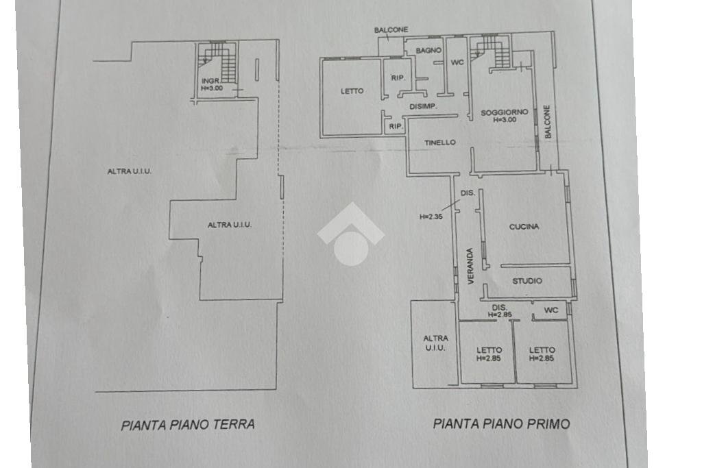 Appartamento Via Faentina, Ravenna (zona Fornace Zarattini) - planimetria 1