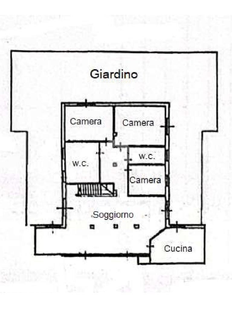 Quadrilocale Corso Genova, Vigevano - planimetria 1