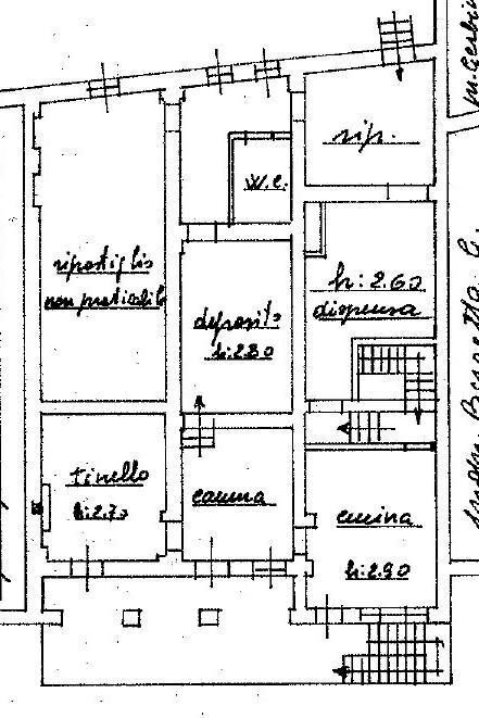 Rustic via del Caporale, 28, Vicoforte - floor plans 1