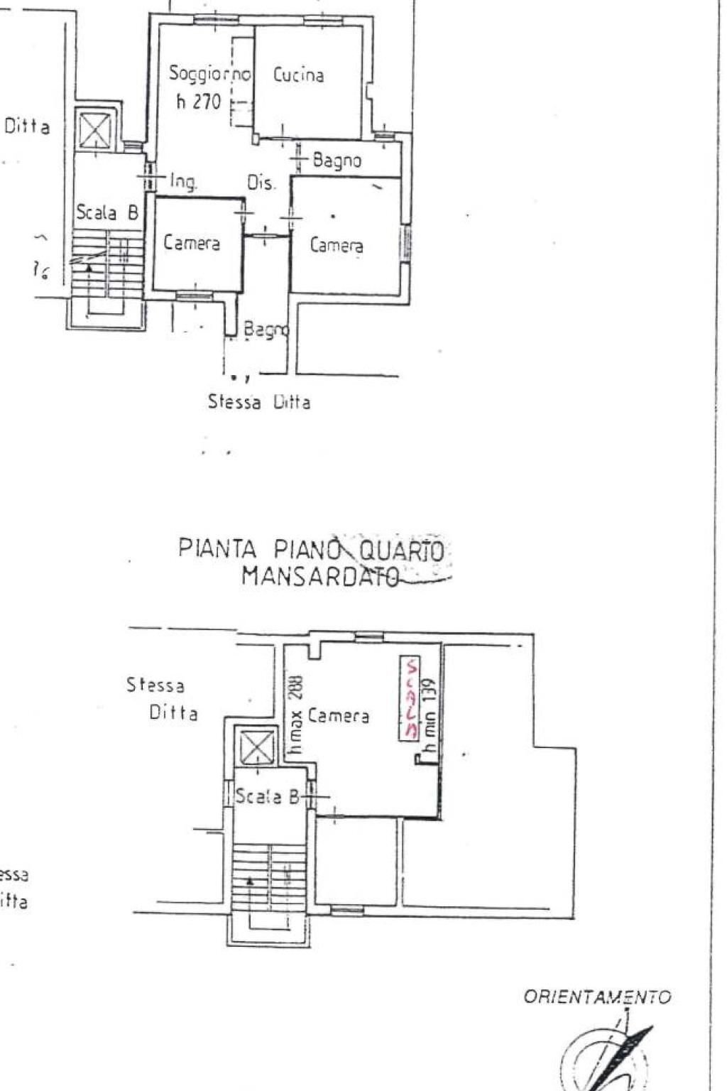 Quadrilocale via Luigi Einaudi, 3a, Carmagnola - planimetria 1