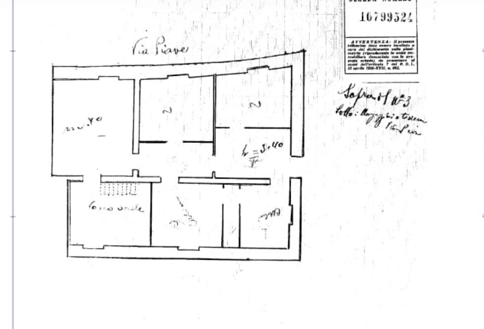 Quadrilocale via Piave, 85, Mignanego - planimetria 1