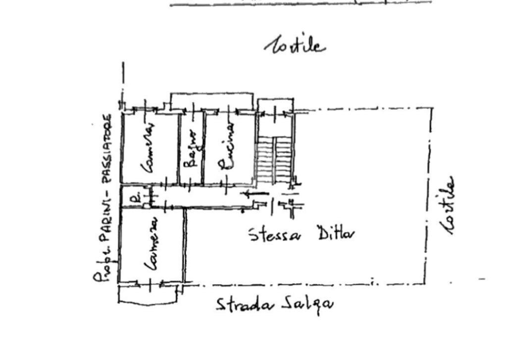 Three-room apartment Via Pirandello, Caselle Torinese - floor plans 1