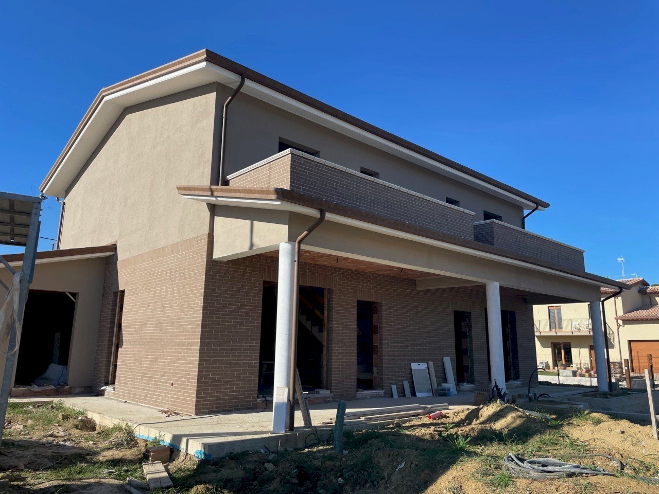 facciata - Casa indipendente Via Volturno 69, Perugia - foto 1