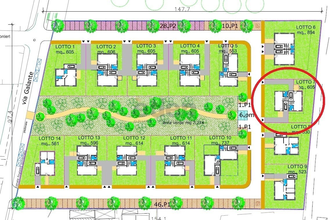 Progetto con dimensioni.jpg - Agricultural land Via Galante 7, Castelfranco Emilia - photo 1