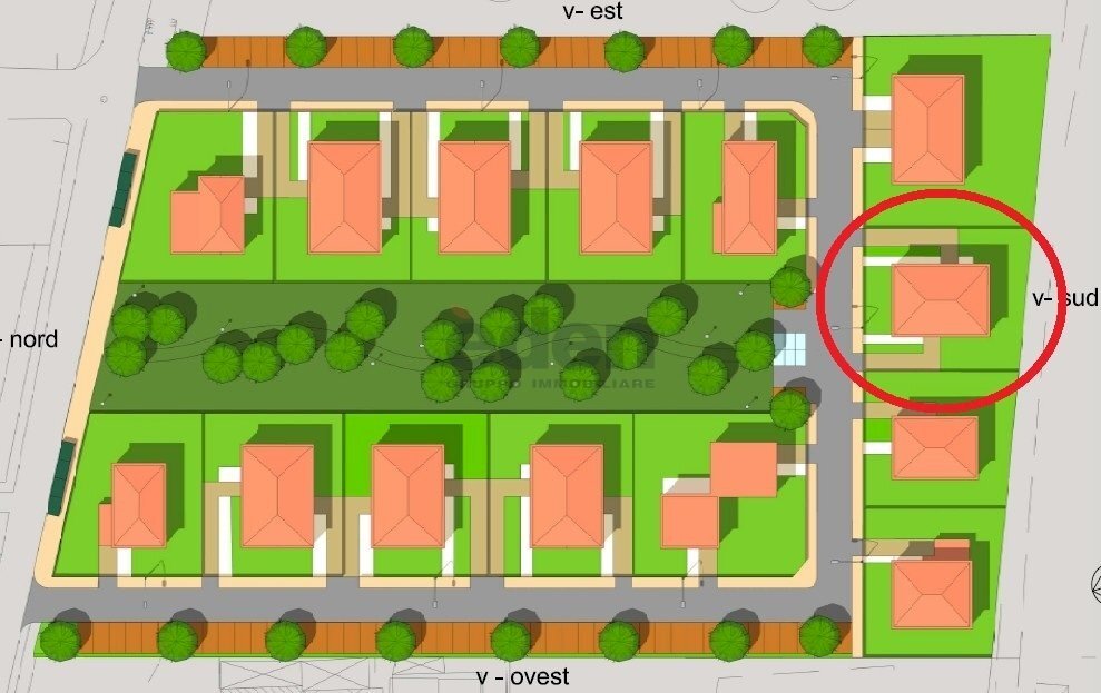 Progetto con sagoma fabbricati.jpg - Agricultural land Via Galante 7, Castelfranco Emilia - photo 3