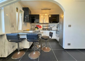 zona pranzo - Trilocale Via Vittorio Veneto 38, Sanremo - foto 6