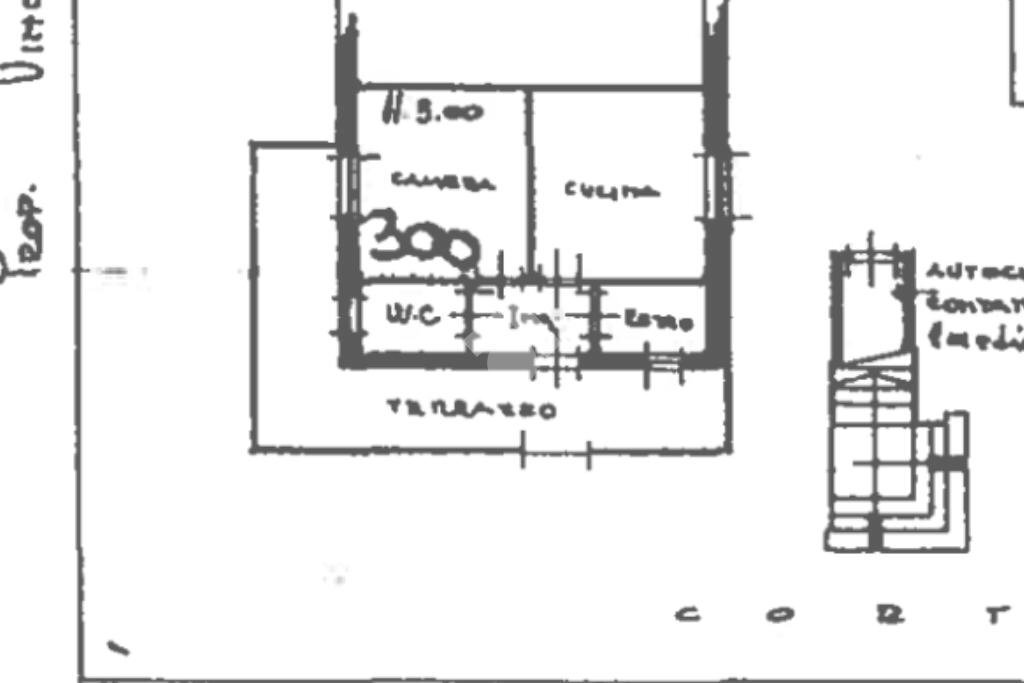 Two-room apartment Viale Raffaello Sanzio, Cesenatico - floor plans 1