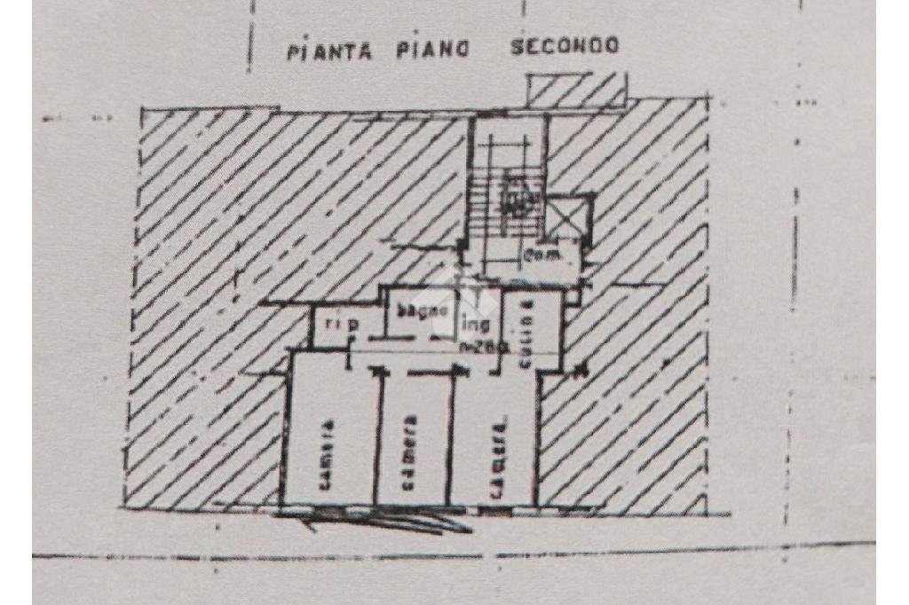 Three-room apartment Via o. poveromini, Lugo - floor plans 1