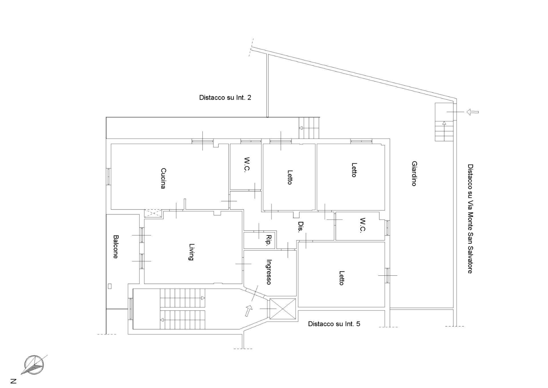Foto 36 - Apartment via Nomentana
 
60, Mentana - floor plans 1