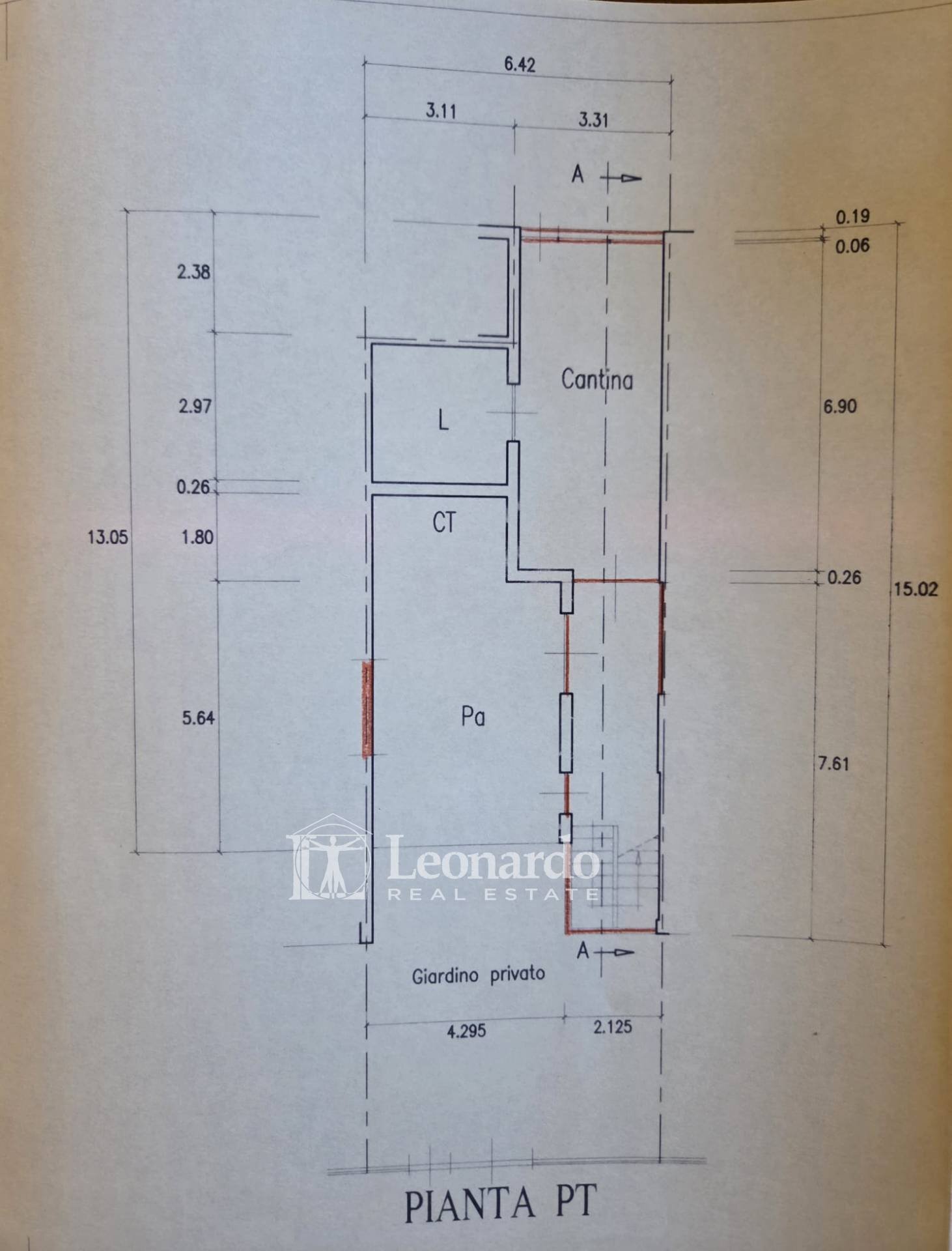 Foto 21 - Villa a Schiera VIA DE AMBRIS, Viareggio - planimetria 1