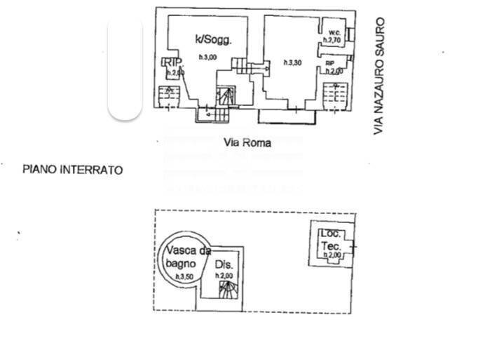 Foto 21 - Casa indipendente Via Roma
 
53, Ostuni - planimetria 1