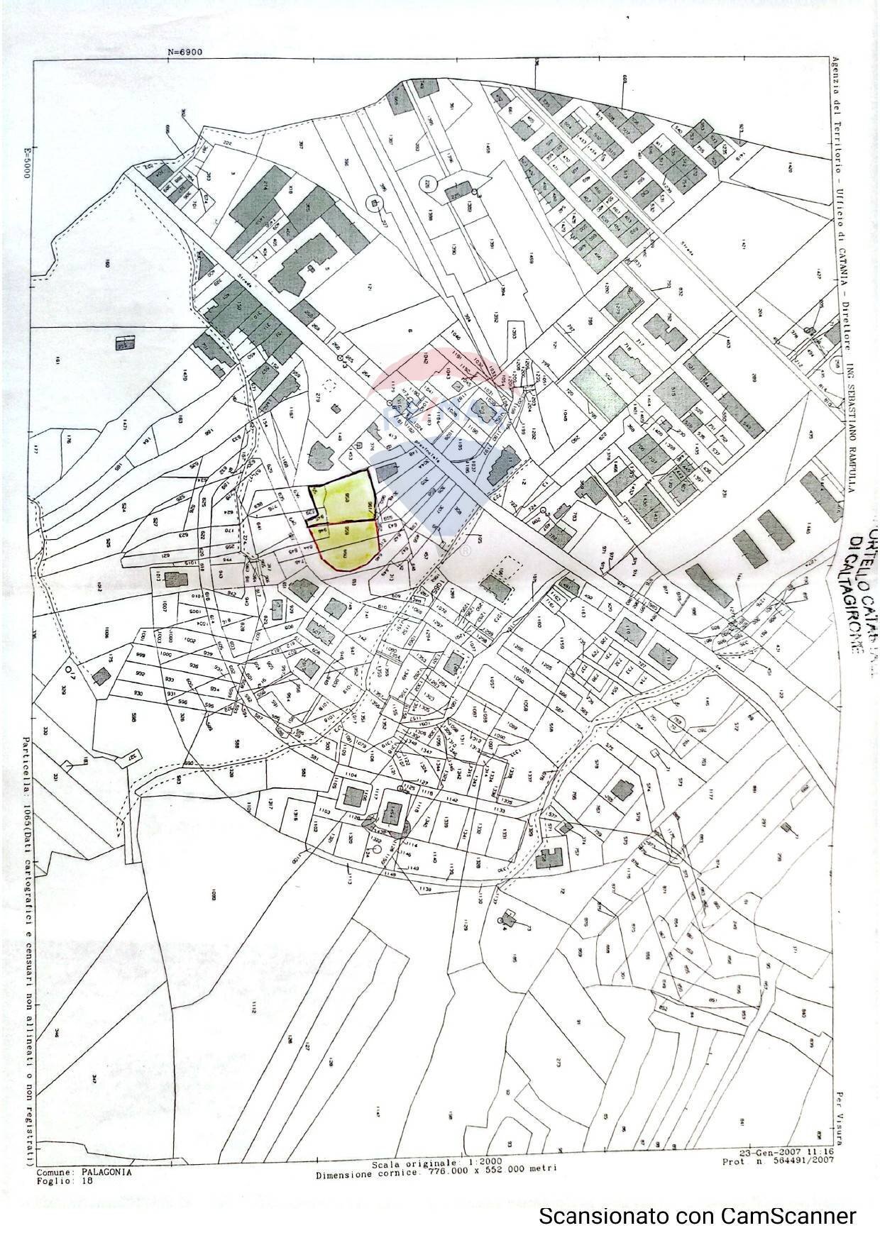 Pianta 2D - Terreno edificabile Viale Paolo Borsellino
 
snc, Palagonia - planimetria 1