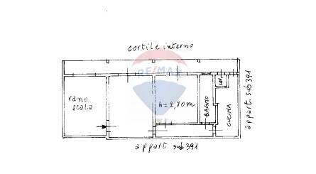 Pianta 2D - Trilocale Viale Bummacaro
 
16, Catania - planimetria 1