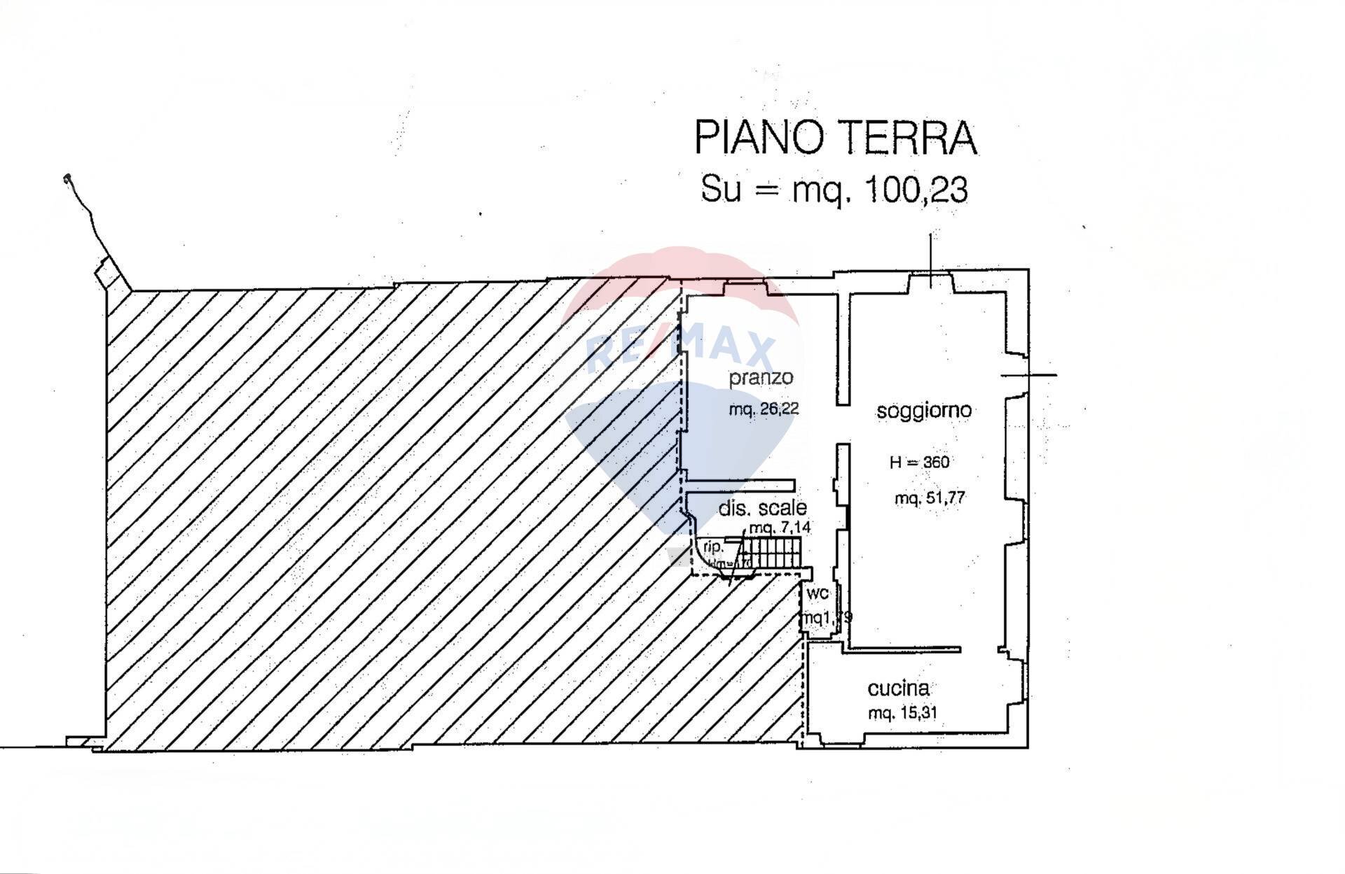 Pianta 2D - Casa semi indipendente Via Delle Selve, Lastra a Signa - planimetria 1